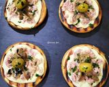 Foto del paso 6 de la receta: Canapé de atún y anchoa con mayonesa de piparras