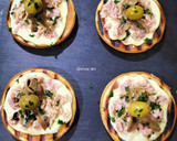 Foto del paso 6 de la receta: Canapé de atún y anchoa con mayonesa de piparras