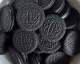 Kek Lapis Oreo bersama Crackers