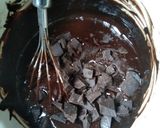 Foto langkah ke 3 dari resep 21. Triple Chocolate Rice Brownie.