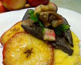 Wątróbka wieprzowa na puree musztardowym krok przepisu 1 zdjęcie
