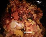 A picture of step 2 of Baingan (brinjal) ka bharta.