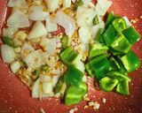 A picture of step 4 of Chilli Chicken.