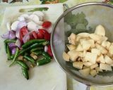 பூரி, உருளைக்கிழங்கு மசால் (Poori urulaikilanku masal recipe in tamil) ரெசிபி ஸ்டேப் 2 புகைப்படம்