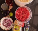 A picture of step 1 of Pilau dish.