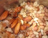 A picture of step 2 of Gond ke laddu.
