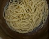 Foto langkah ke 2 dari resep Spaghetti Saus Bulgogi Toping Ayam Geprek.