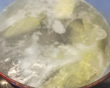 Foto del paso 2 de la receta: Patatas al horno con nata, mozzarella, jamón York y huevo