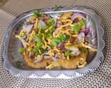 A picture of step 8 of Oats tikki.