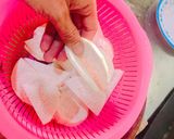 Hình bước làm 1 của món Khoai cao kẹp thịt👨‍🍳