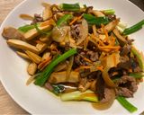 牛肉炒豆乾的食譜步驟4照片