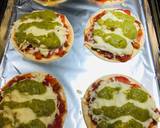 Mini Shredded Salsa Chicken Tortilla Pizzas recipe step 8 photo