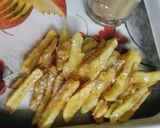 A picture of step 7 of Apple fries with tea.