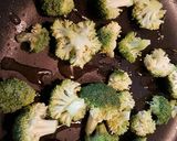 A picture of step 1 of Mediterranean Broccoli Sandwich.