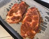Une image de l'étape 4 de Côtes de porc marinées grillées.
