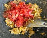 A picture of step 4 of High Protein Palak Paneer Bhurji No Cream Only Milk 🥛 Se Creamy & Calcium Rich.