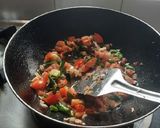 A picture of step 2 of Lapse upma(broken wheat rava upma).