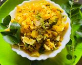 A picture of step 3 of Thoran Cabbage, Kerala Special side dish in lunch time,just like crunchy Salad,tasty and healthy.
