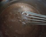 A picture of step 4 of Chocolate Custard.