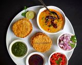 A picture of step 5 of Pakwan for Dal Pakwan.
