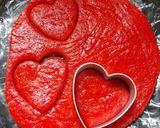 A picture of step 3 of Heart Cookies.