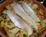 Foto del paso 7 de la receta: Pescado con verduras