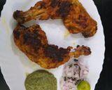 A picture of step 3 of Chicken grill tikka.