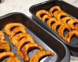 A picture of step 3 of Roasted Squash with Garlic & Paprika.