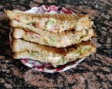 A picture of step 7 of Grilled eggless mayonnaise sandwich.