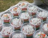 Foto langkah ke 8 dari resep Rainbow Cake Kukus Mini Cup.