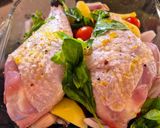 A picture of step 1 of Baked turkey drumstick - just let them cook!.