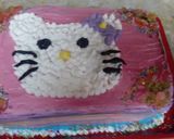 Hello Kitty szivárványtorta recept fázis 5 fotója
