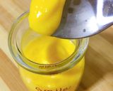 Hình bước làm 4 của món Custard mix chia