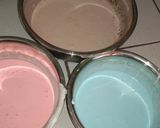 Foto langkah ke 3 dari resep Ice Cream 3 Rasa (Coklat,strowberi,buble gum).