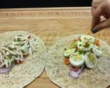 A picture of step 3 of 2 Easy Weightloss Oats Wrap.