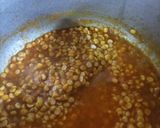 A picture of step 2 of Chana dal n louki.