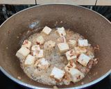 A picture of step 5 of Broccoli sauce paneer.