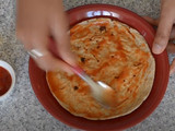 बचा हुआ रोटी पिज़्ज़ा