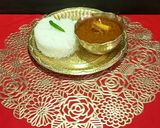 A picture of step 5 of Manshor Jhol / Mutton Bhat.