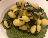 Foto del passaggio 4 della ricetta Gnocchi di patate con cicoria