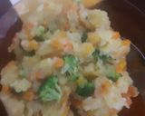 Foto langkah ke 2 dari resep Roti Tawar Isi Rogout Sayur.