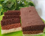 Foto langkah ke 6 dari resep Bolu kukus tiramisu.