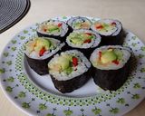 Maki sushi recept fázis 3 fotója