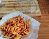 A picture of step 5 of Carrot&potato fries wit breadcrumbs 🍟#5orlessingredientscontest.
