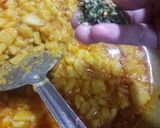 A picture of step 8 of Aaloo ki bhaji.