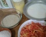 A picture of step 1 of Gajrela.
