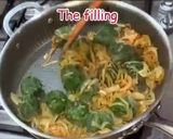 A picture of step 3 of Green and Chermoula Potato Pie.