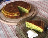 Póréhagymás polenta-torta recept fázis 9 fotója