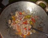 Foto langkah ke 2 dari resep Cumi cah jagung asam pedas.