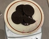 Foto langkah ke 3 dari resep Pudding susu kacang mete dengan Oreo strawberry.
